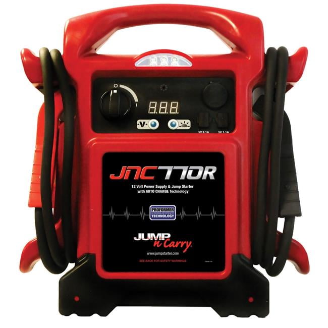 Jump-N-Carry KKC-JNC770R 1700A Peak & 425A Cranking Premium 12V Jump Starter