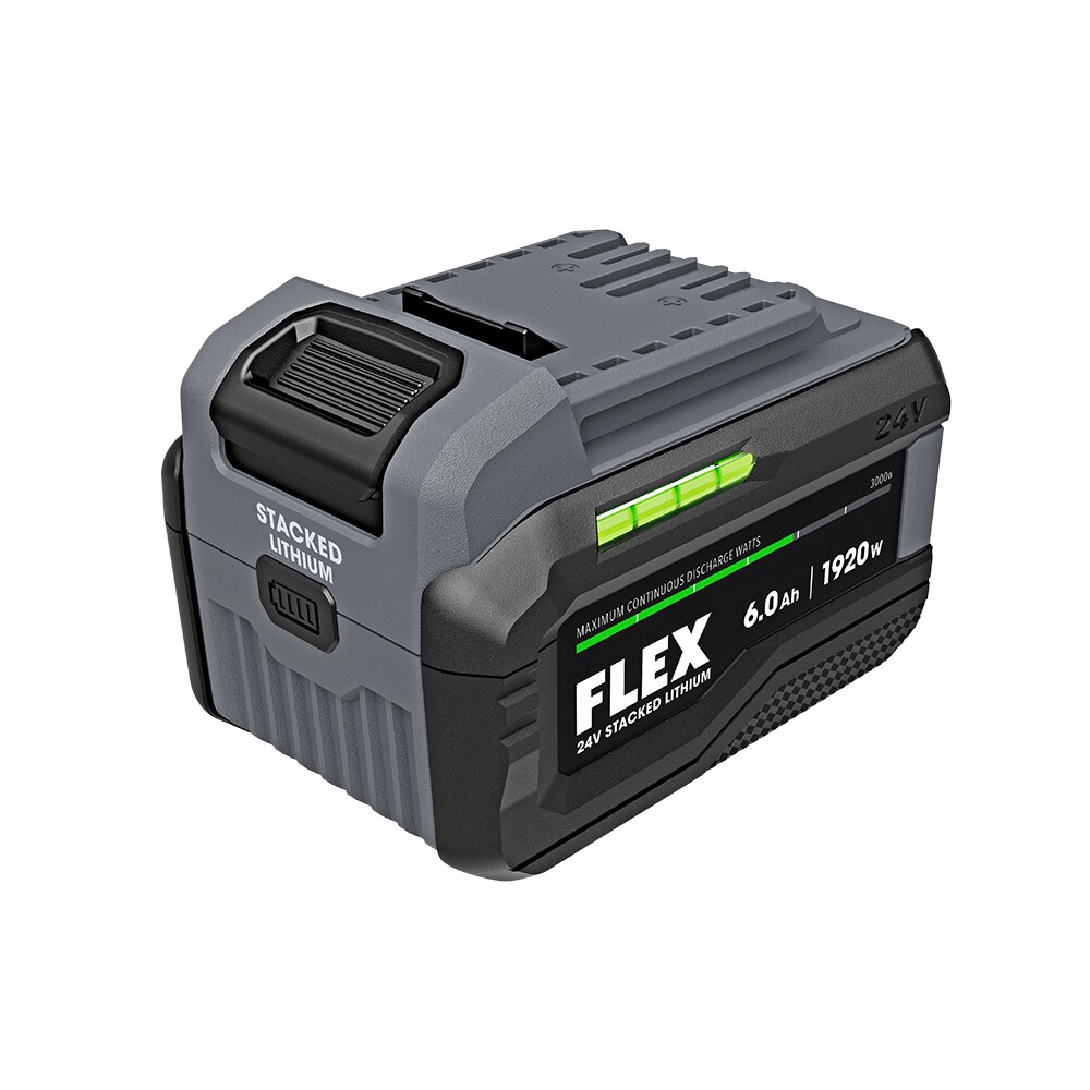 FLEX 24-Volt 6 Amp-Hour; Lithium-ion Power Tool Battery and Charger (Charger Included)