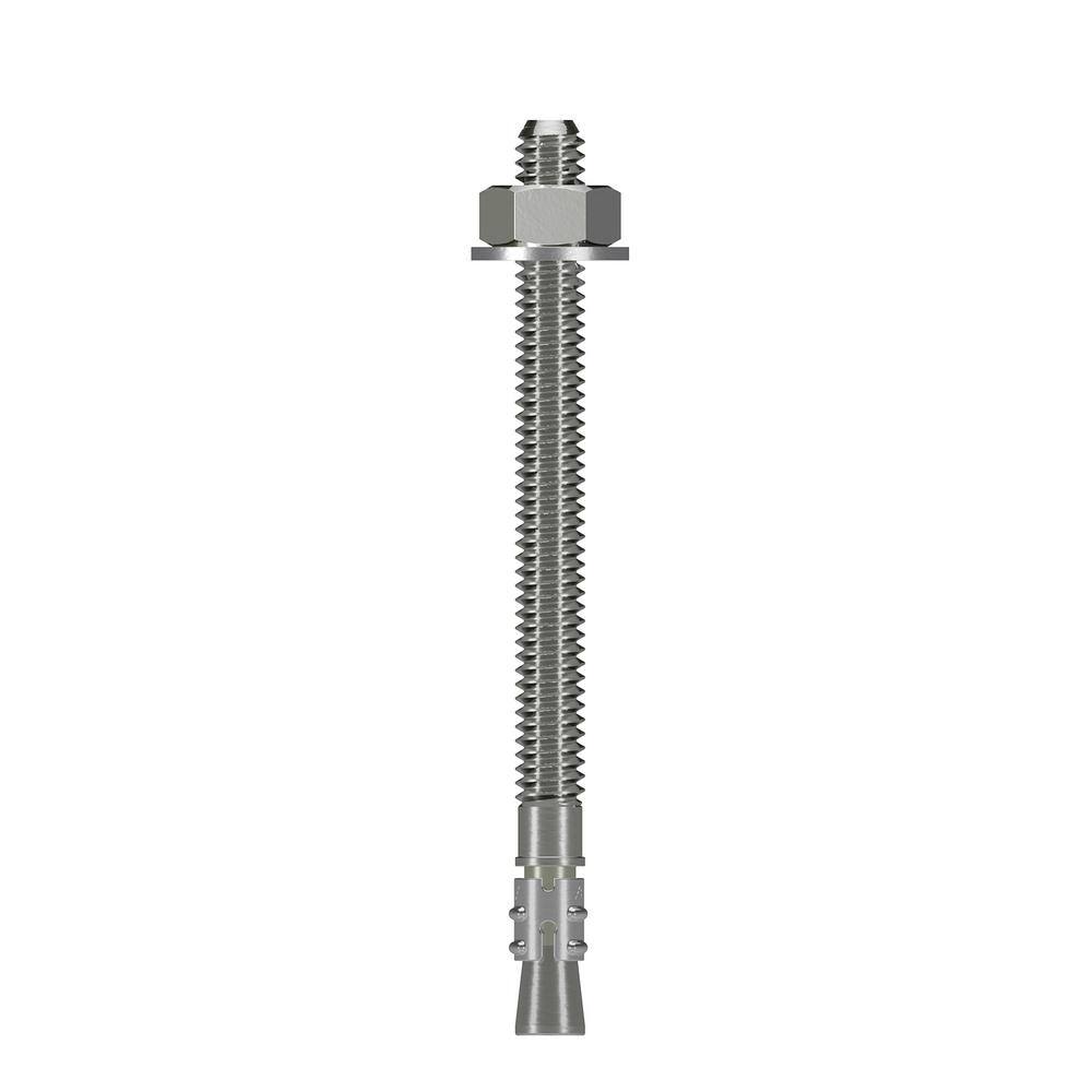 Simpson Strong-Tie STB2-253144SS Strong-Bolt 1/4 in. x 3-1/4 in. Type 304 Stainless-Steel Wedge Anchor (100-Pack)