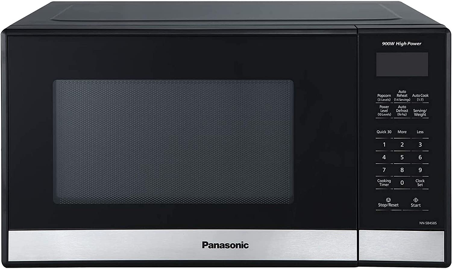 Panasonic NN-SB458S Compact Microwave. 0.9 cft. Stainless Steel