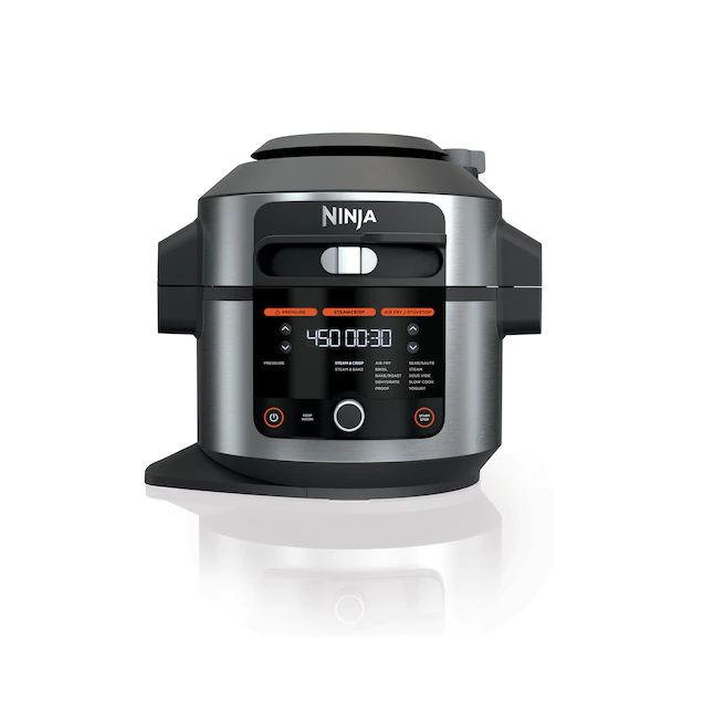 Ninja OL501 Foodie 6.5 Qt. 14-in-1 Programmable Electric Pressure Cooker Silver/Black