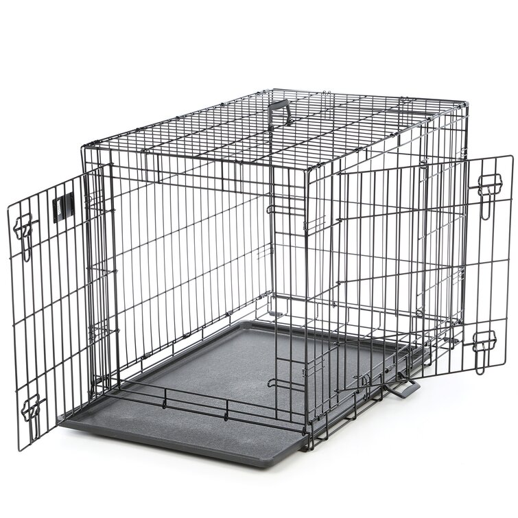 Life Stages Fold ; Carry Double Door Pet Crate