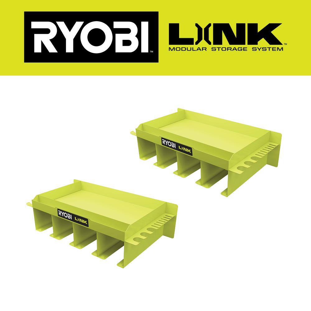 RYOBI STM401-2 LINK Tool Organizer Shelf (2-Pack)