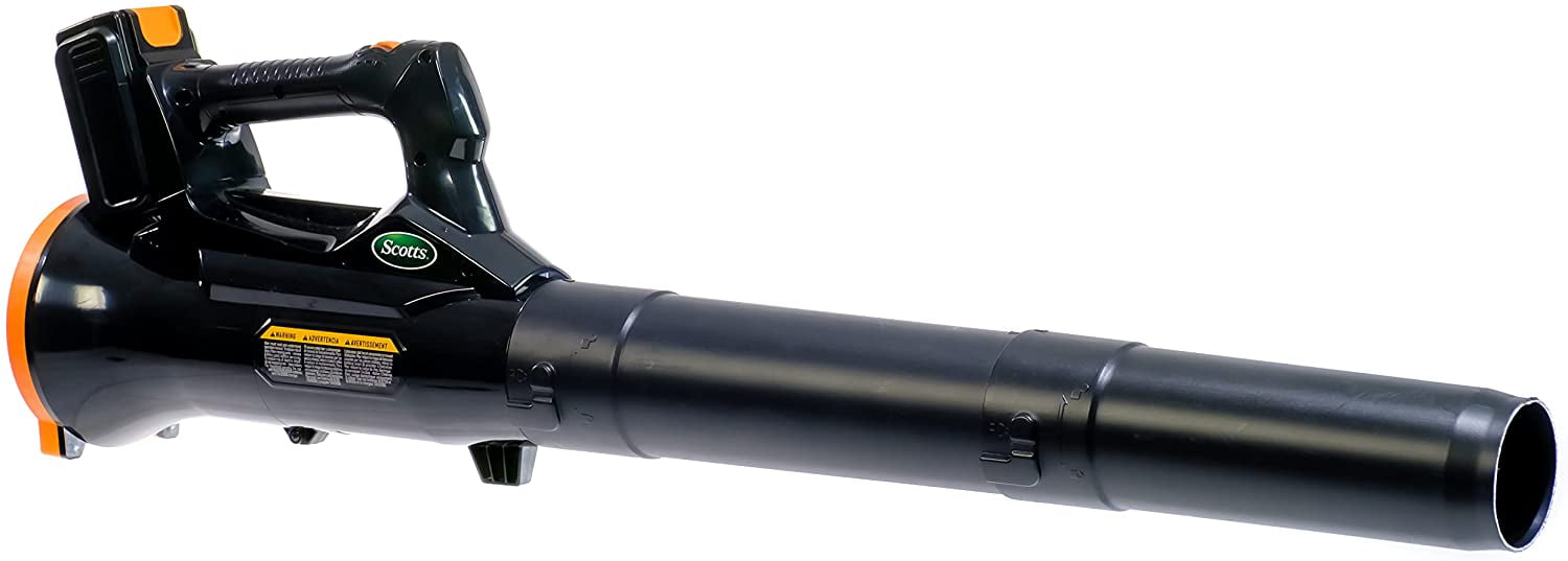 Scotts LB24020S 20-Volt Cordless Electric Turbo Leaf Blower. Includes 4.0Ah Battery & Fast Charger