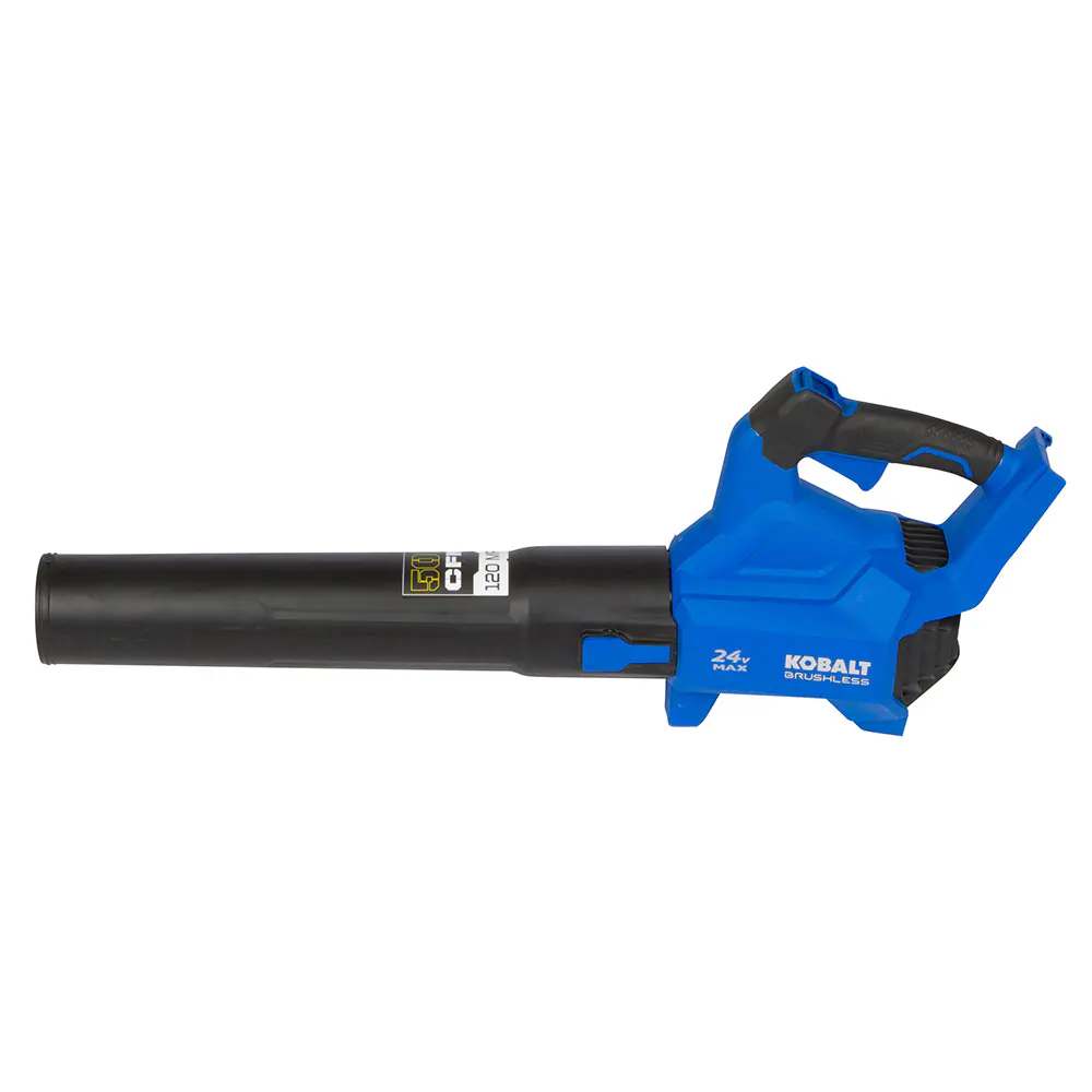 Kobalt 24-volt 500-CFM 120-MPH Battery Handheld Leaf Blower (Battery and Charger Not Included)