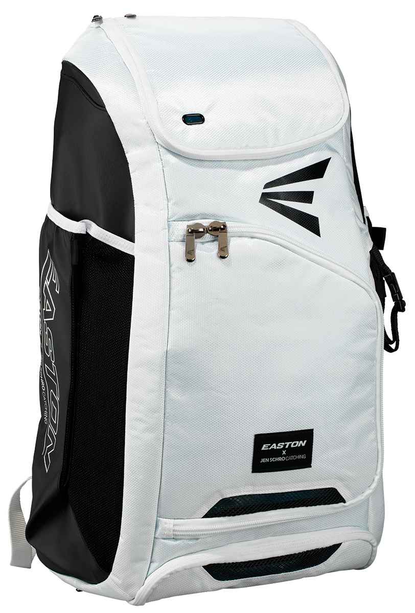 Easton Jen Schro Fastpitch Catcher-s Backpack | White | N/A