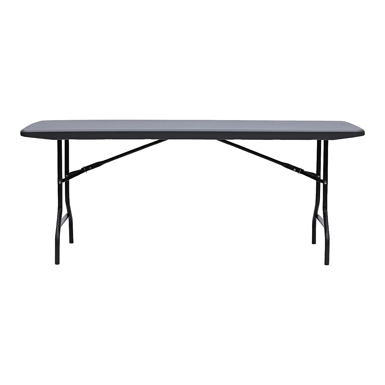Iceberg IndestrucTable Too Banquet Resin Folding Tables. 30″ x 72″. Charcoal