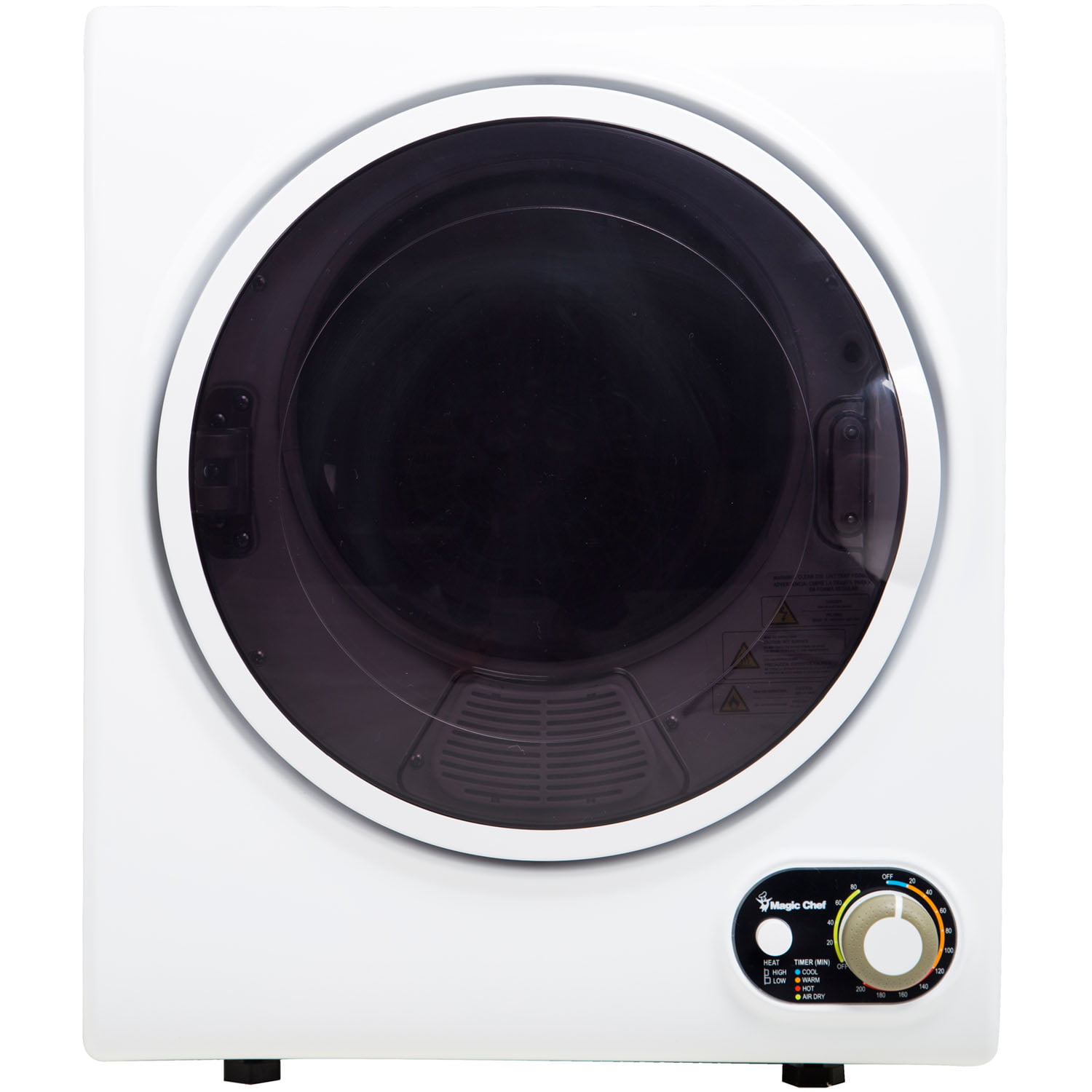 Magic Chef 1.5 cu. ft. Compact Electric Dryer. White
