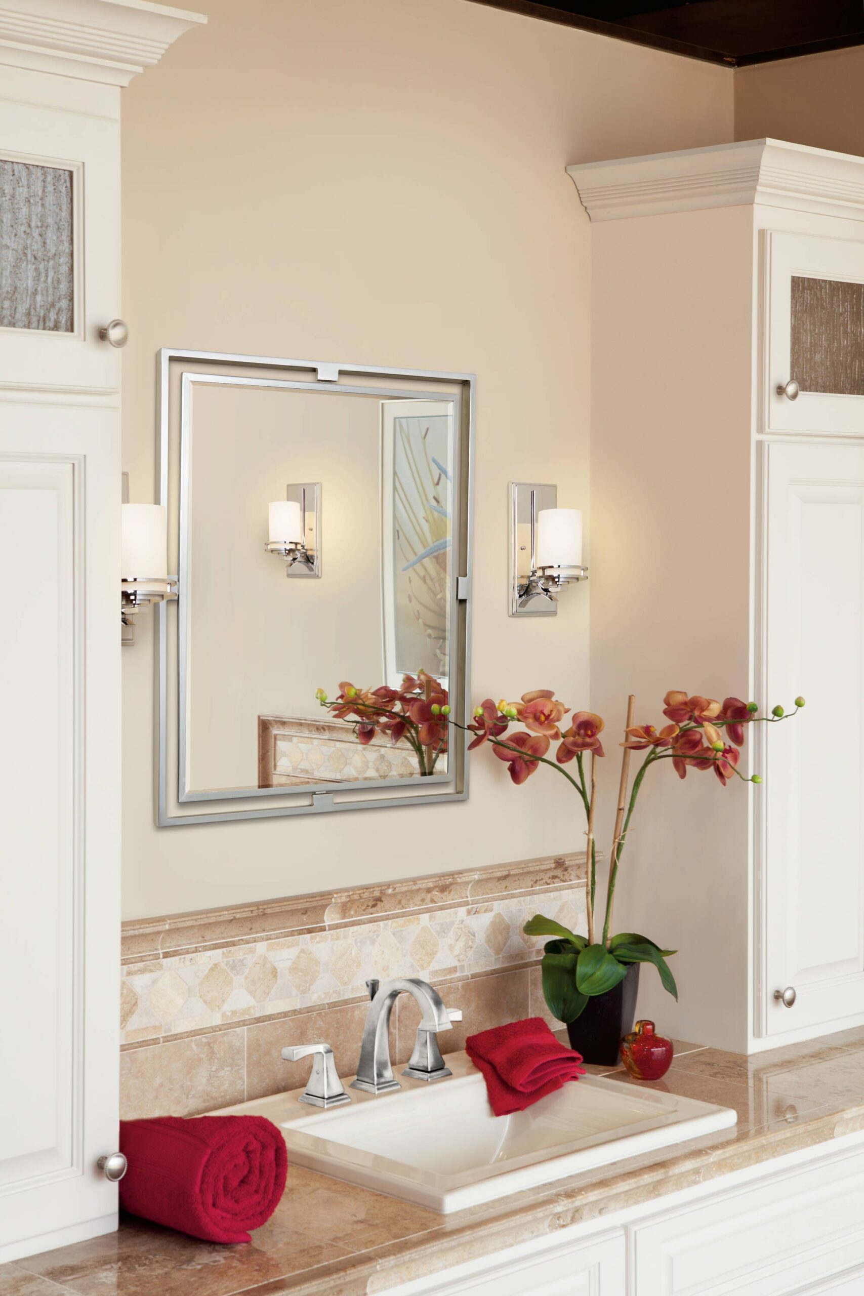 Kichler 5076CH Hendrik 5-in 1-Light Chrome Modern/Contemporary Vanity Light