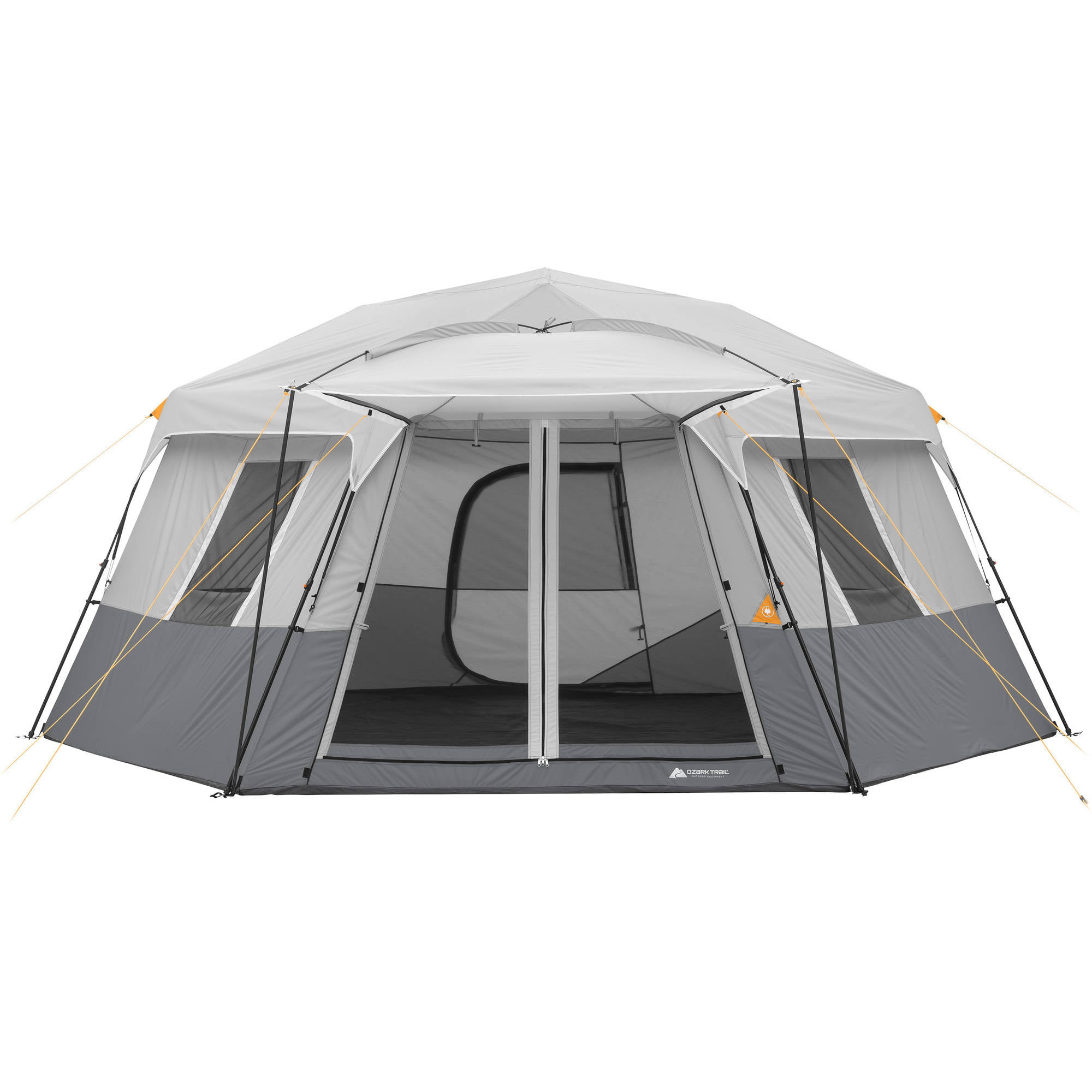 Ozark Trail 17′ x 15′ Person Instant Hexagon Cabin Tent. Sleeps 11