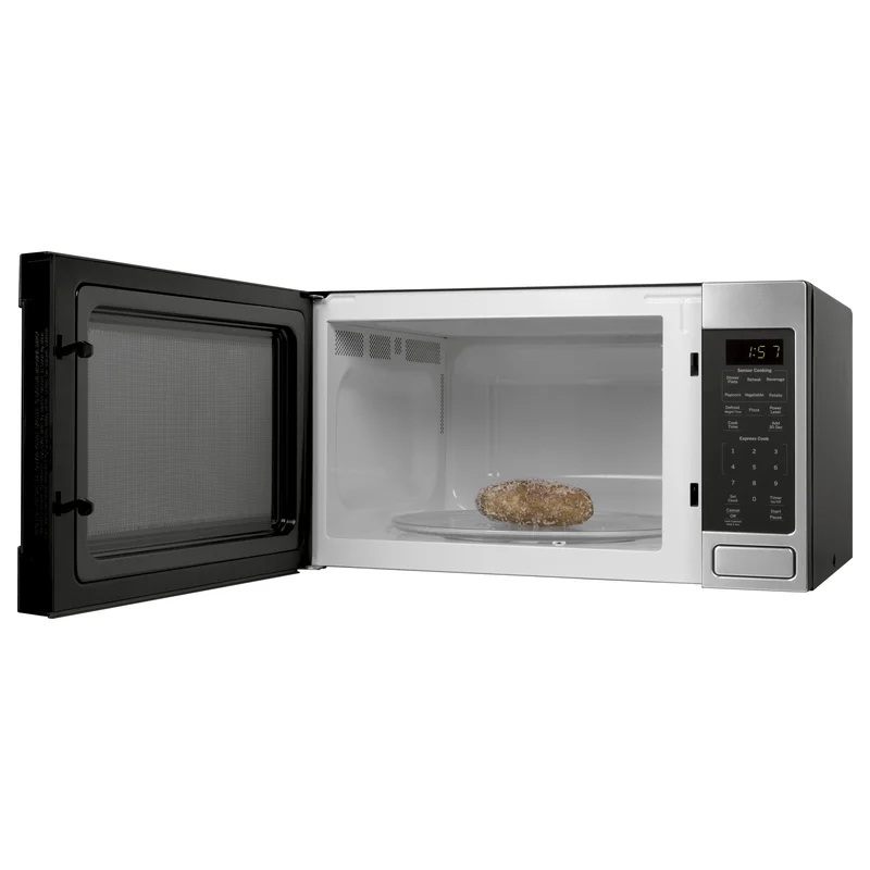 GE JES1657SMSS 1.6 cu. ft. Countertop Microwave in Stainless Steel with Sensor Cooking
