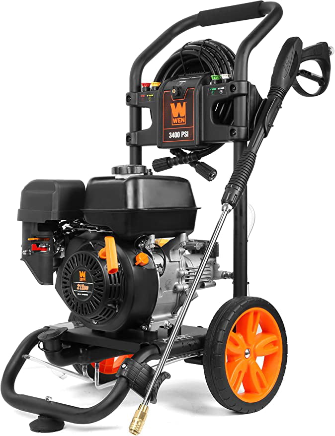 WEN Gas Pressure Washer. 3400 PSI. 2.7 GPM. 212cc Engine. CARB Compliant