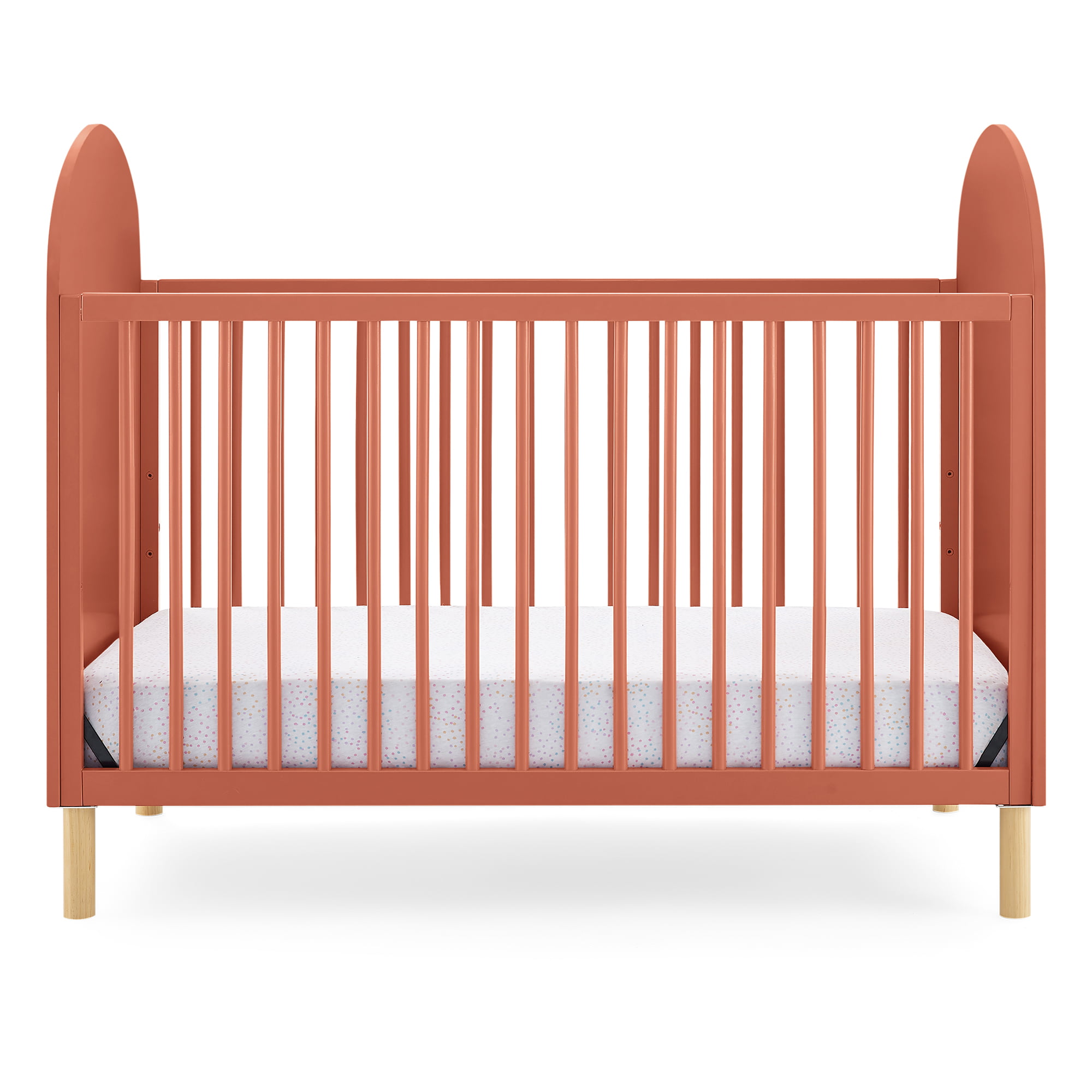 Delta Children Reese 4-in-1 Convertible Crib - Greenguard Gold Certified. Sedona/Natural
