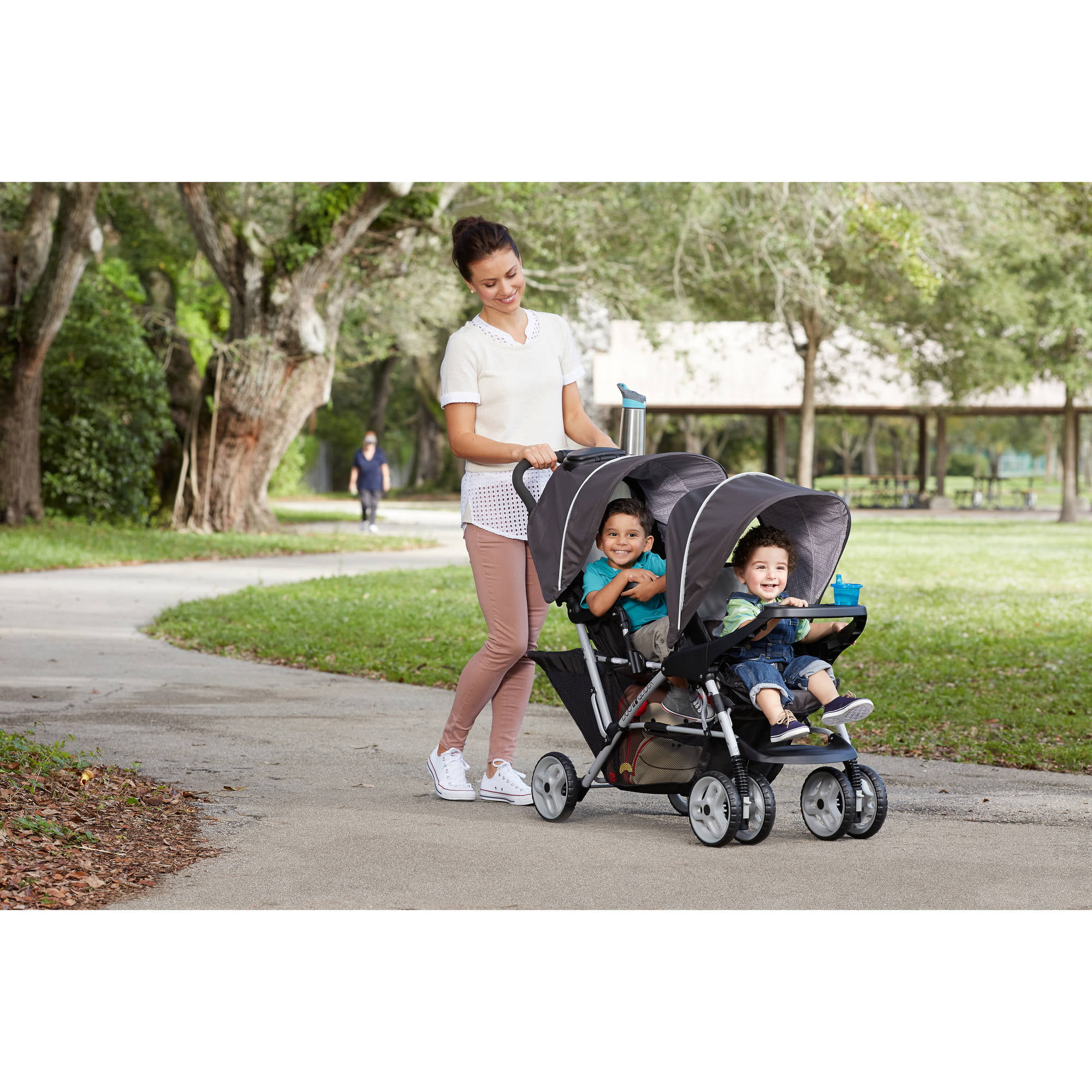 Graco DuoGlider Click Connect Lightweight Double Stroller. Glacier | 1980461