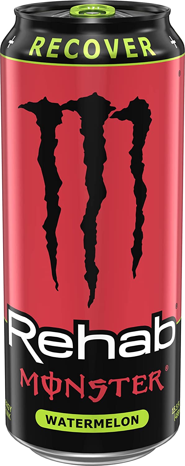Rehab Monster Energy Watermelon + Energy 15.5oz (Pack of 24)