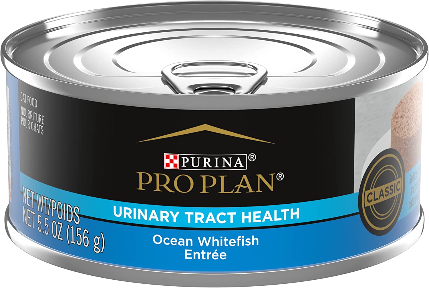 Purina Pro Plan Urinary Tract Cat Food Wet Pate. Urinary Tract Health Ocean Whitefish Entree - (24) 5.5 oz. Cans
