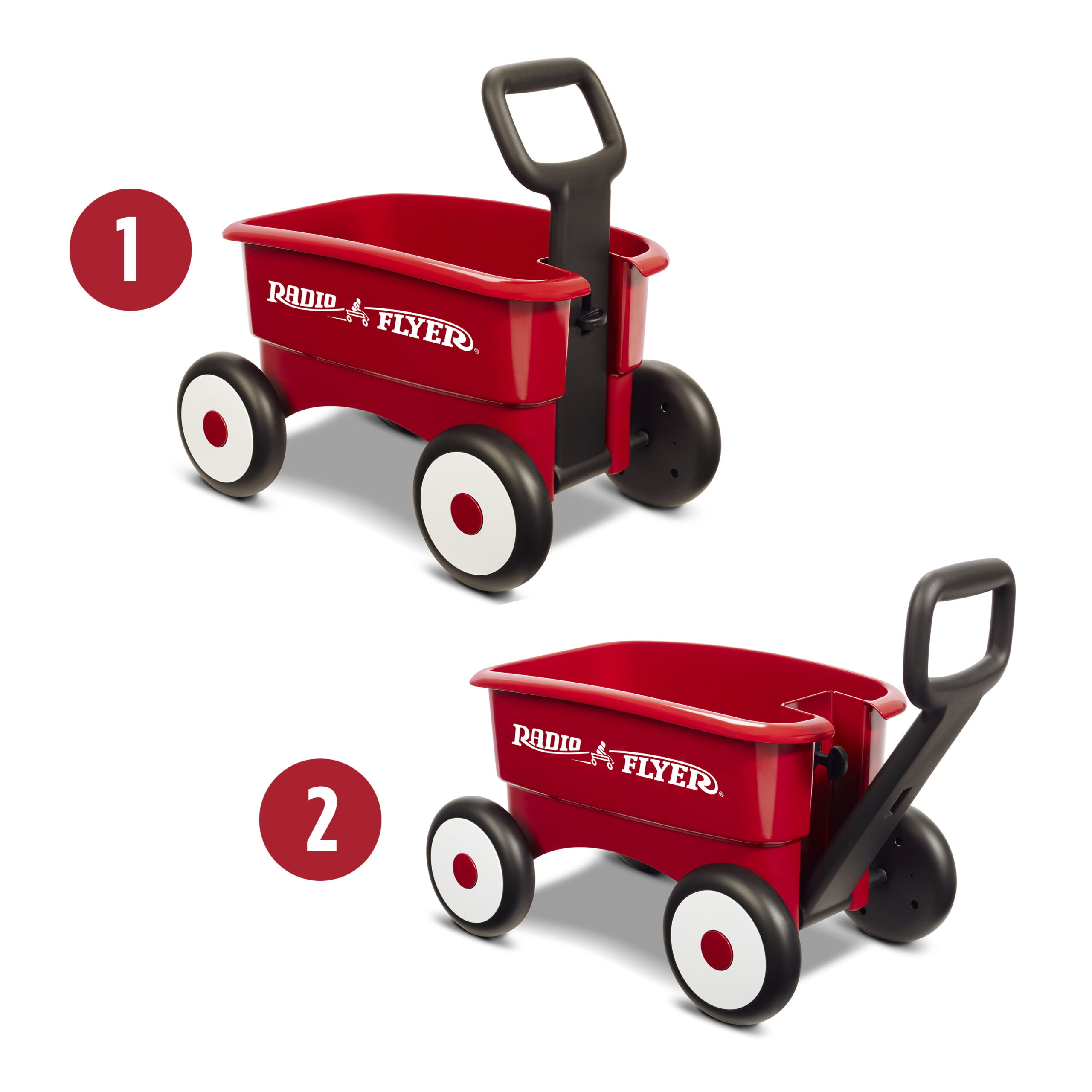 Radio Flyer. My 1st 2-in-1 Play Wagon Push Walker. Red