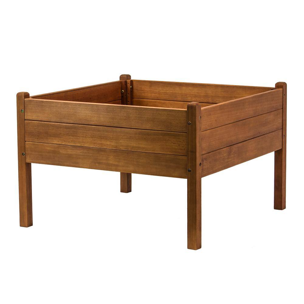 Good Ideas GW-EUC3X3-RED Garden Wizard Eucalyptus Garden in Bed