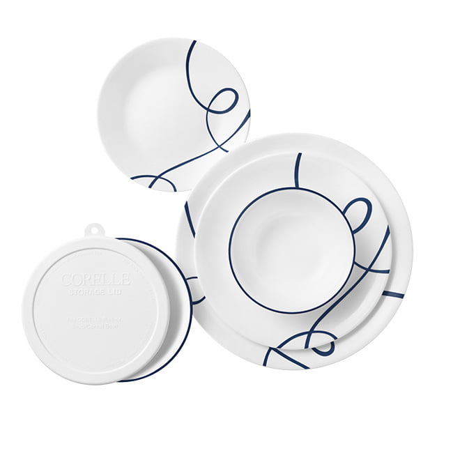 Corelle Livingware Lia 66-Piece Dinnerware Set