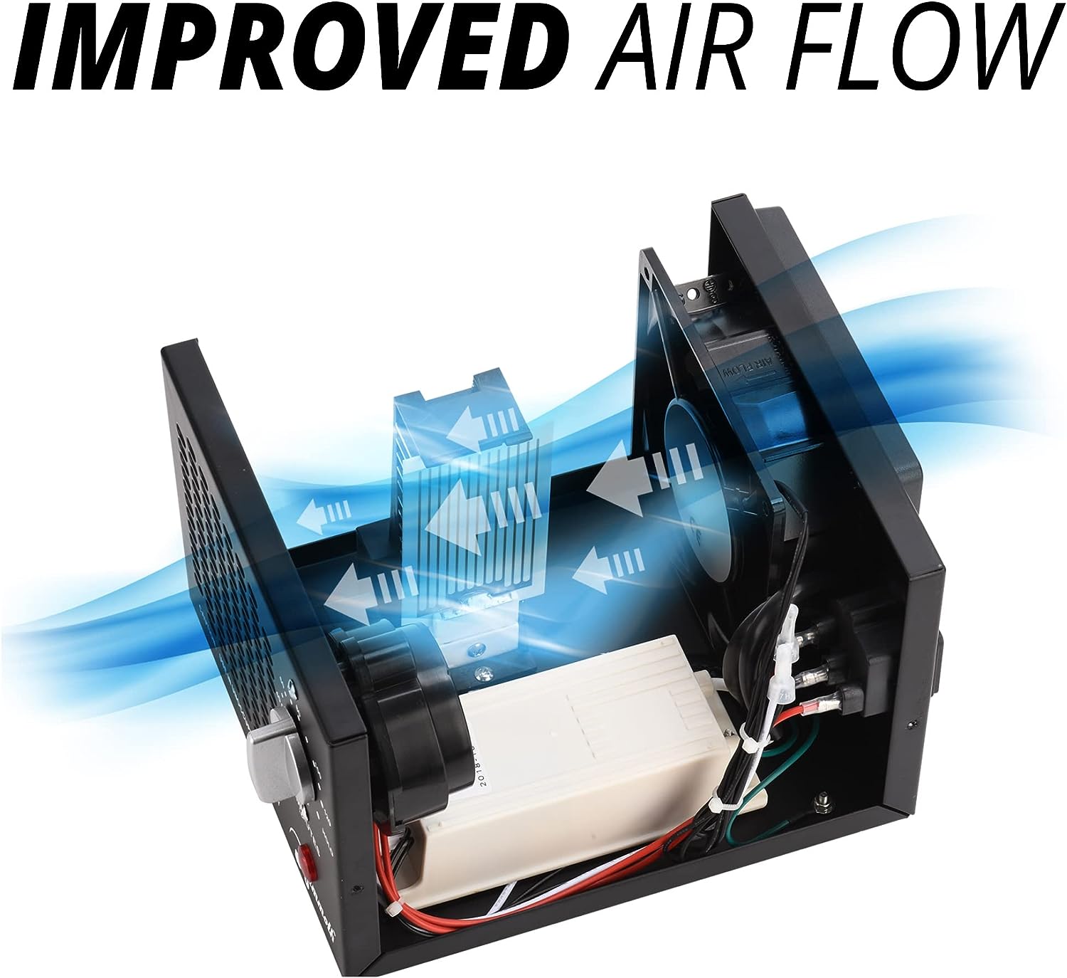 Mammoth 5000mg Ozone Generator for Car. Home and Large Rooms. Ozone Air Purifier for Smoke and Odor Removal in Automotive. House. Commercial Space(5000mg)