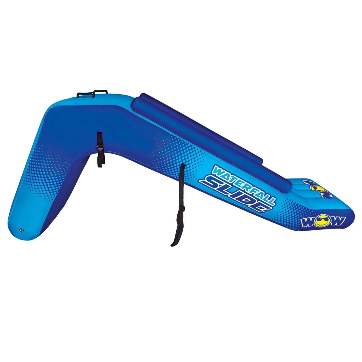 WOW SPORTS Inflatable Waterfall Slide for Pontoon Boats 1 Person