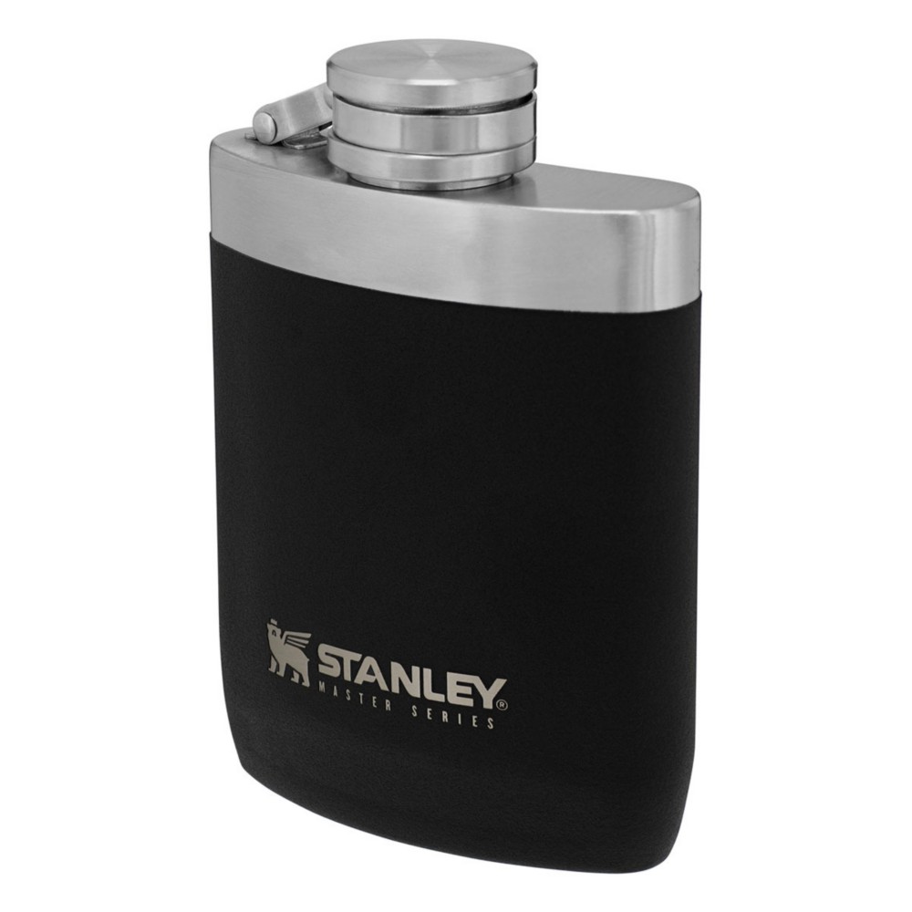 Stanley Master Unbreakable Hip Flask. Foundry Black