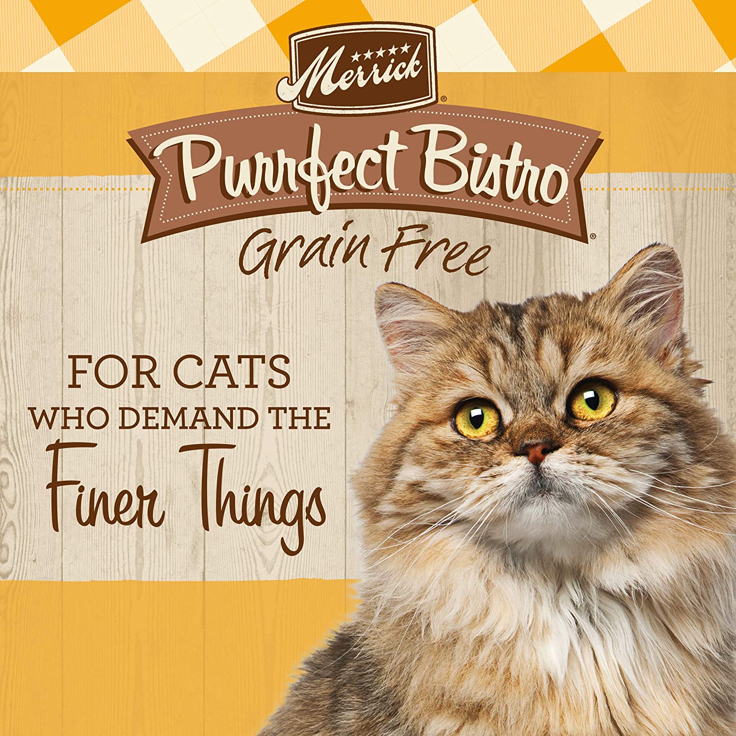 Merrick Purrfect Bistro Grain Free & Healthy Grains Dry Cat Food - Real Chicken & Sweet Potato - 12LB