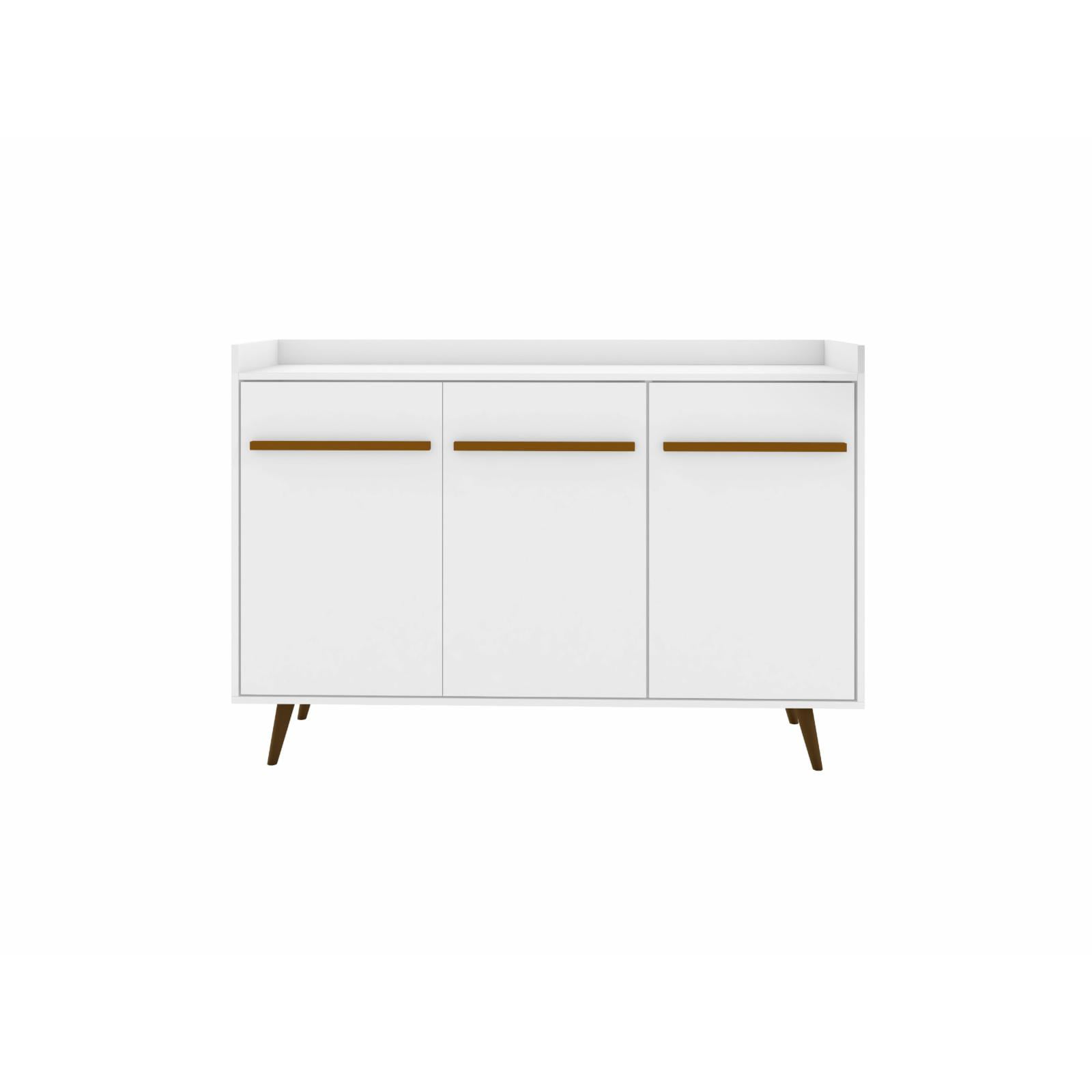 Manhattan Comfort Bradley Dining Buffet Stand. White