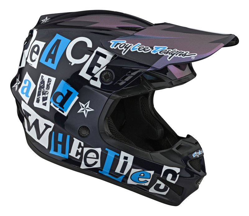 Troy Lee Designs GP Anarchy Navy Helmet size Large