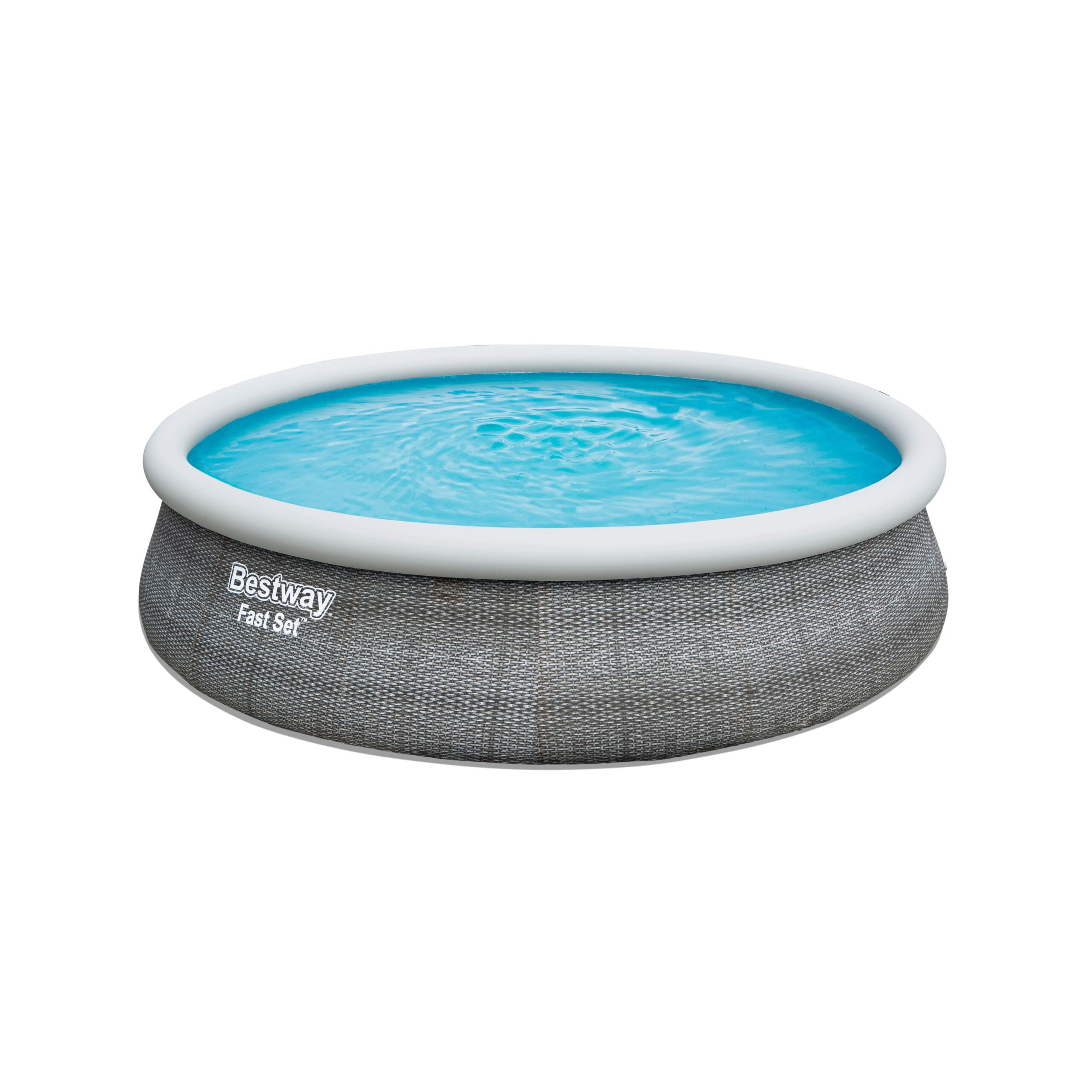 Bestway 15′ Circle 42″ Deep Metal-Walled Above Ground Pool