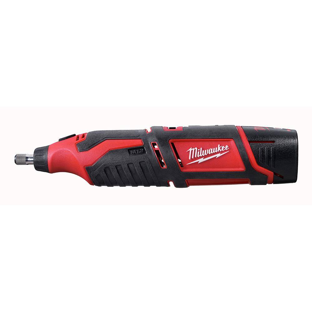 Milwaukee M12 12V Lithium-Ion Cordless Combo Kit (3-Tool) with Rotary Tool