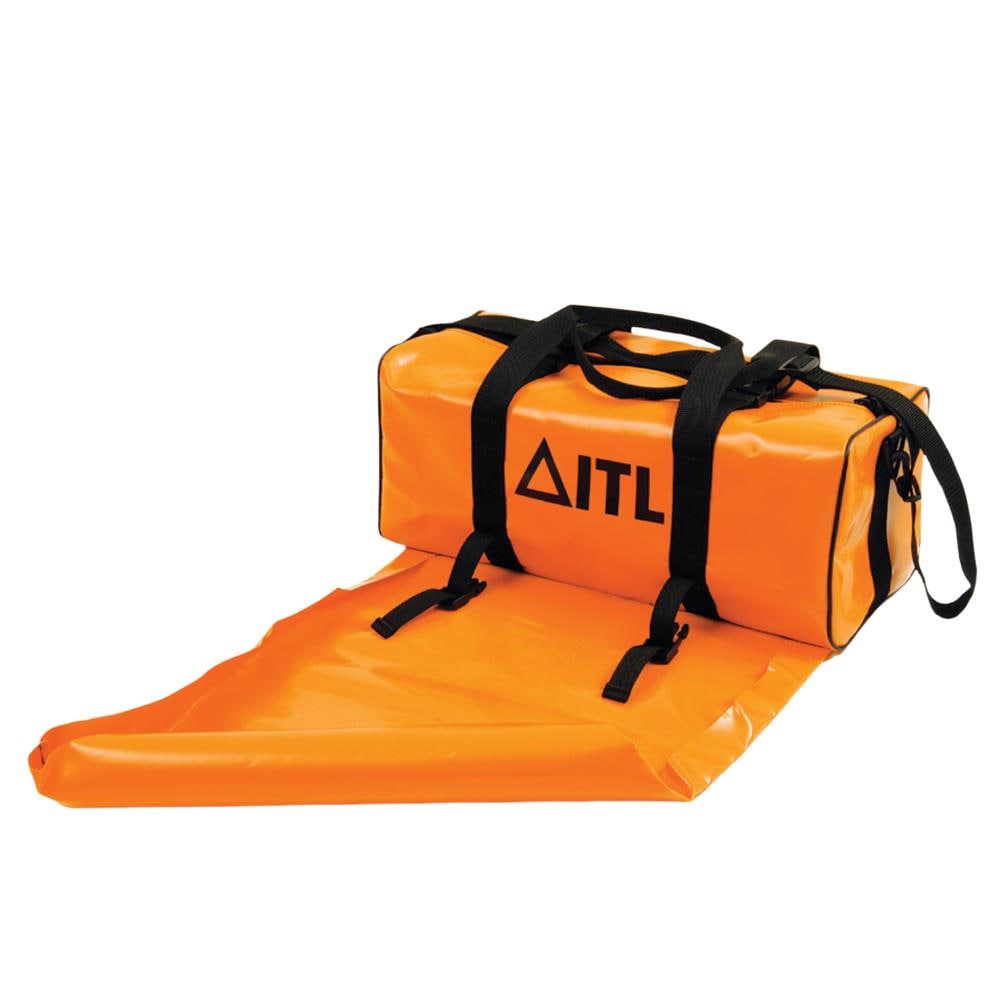 Jameson Orange/Black PVC 8-in Zippered