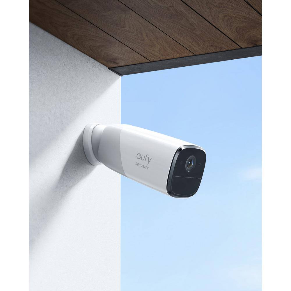 eufy Security T88521D1 EufyCam 2 Pro Wireless Home Security Camera System. 3-Cam Kit. 365-Day Battery Life. 2K Resolution. No Monthly Fee