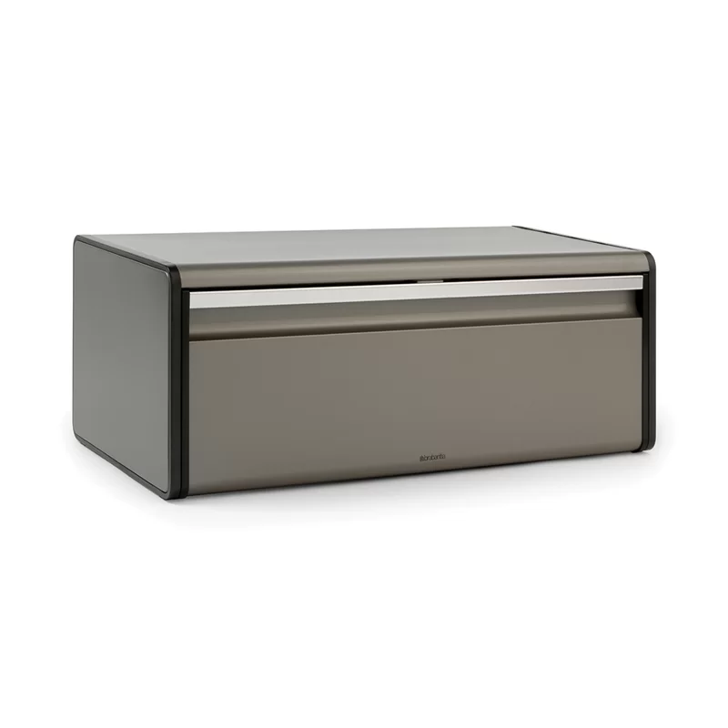 Brabantia 299384 Fall Front Platinum Bread Box