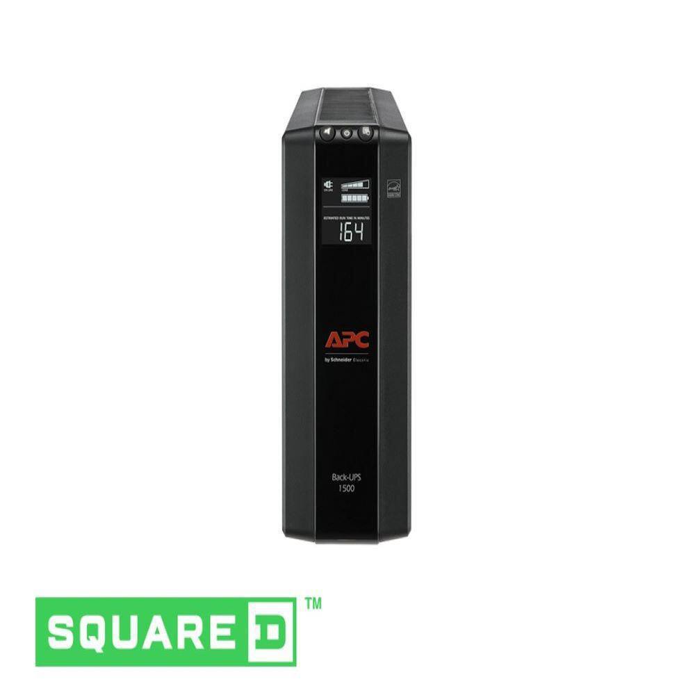 APC BX1500M Back-UPS Pro 1500VA AVR/LCD Battery Backup/Surge Protector with 5 battery backup outlets. 5 surge outlets(BX1500M)