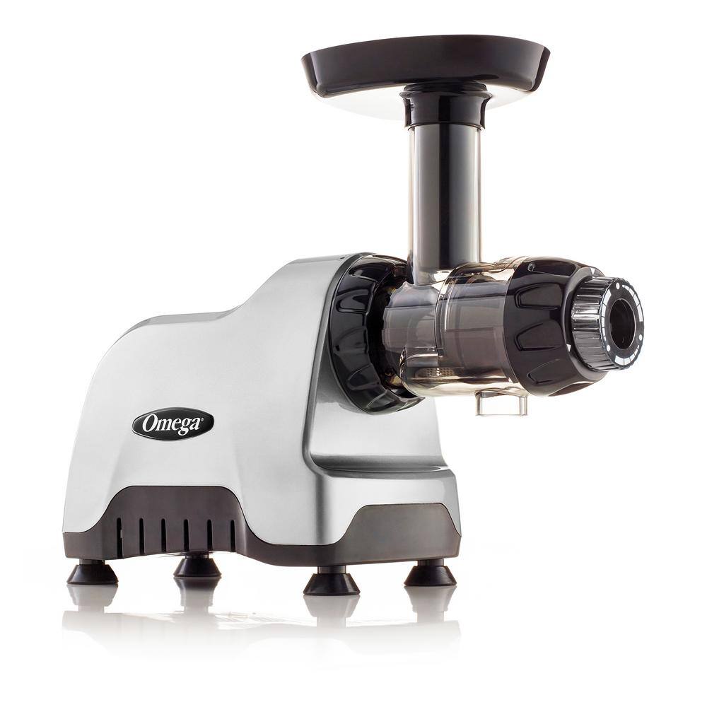 Omega  Compact Slow Masticating Nutrition System Silver Juicer