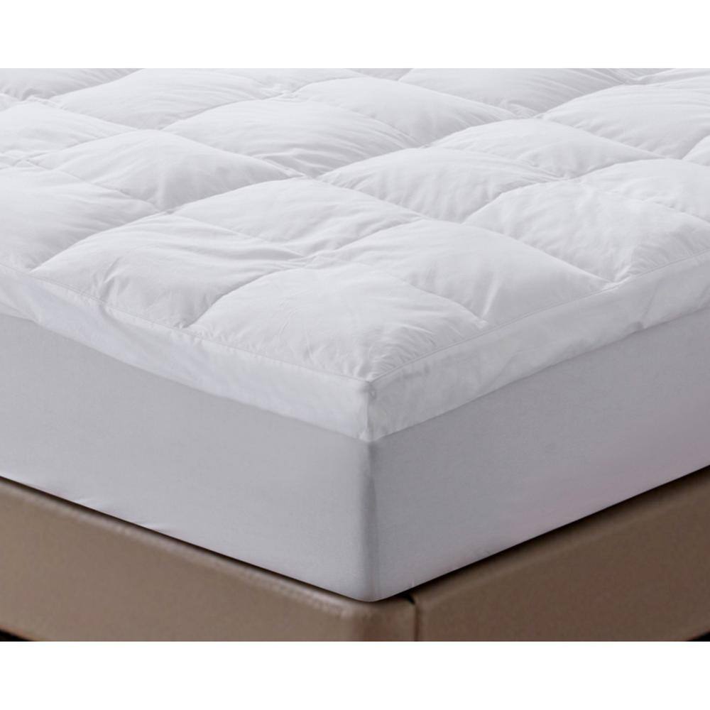 St. James Home  Triple Chamber 3 in. California King Down and Feather Mattress Topper