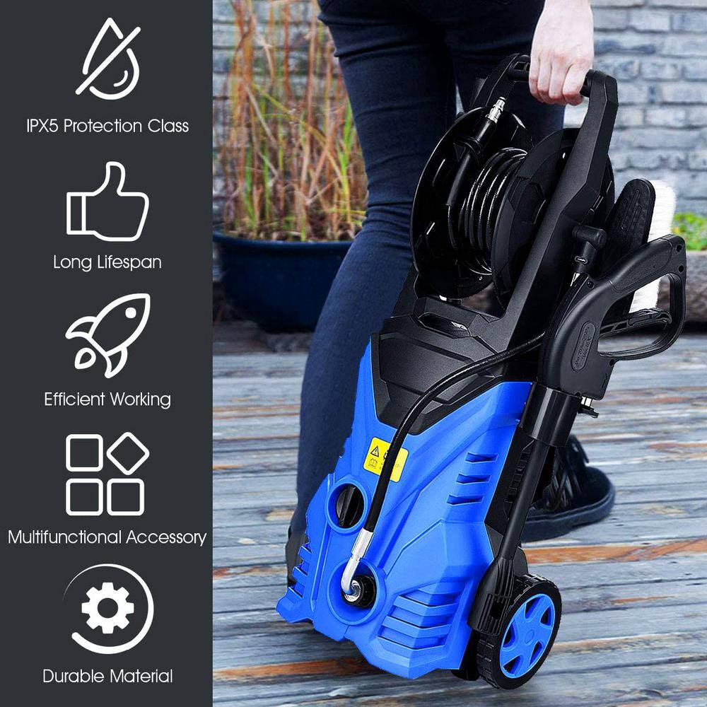 SUGIFT SGFT88339 2030 PSI 1.6 GPM 15 Amp Cold Water Electric Pressure Washer