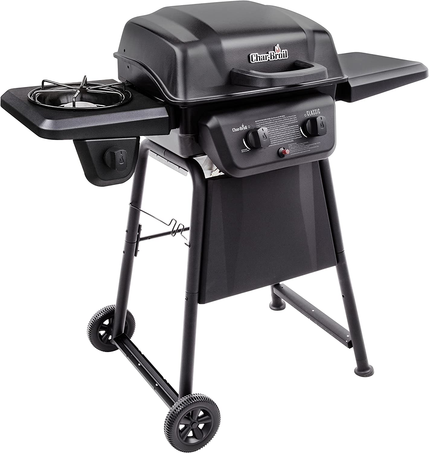 Char-Broil Classic 280 2-Burner Liquid Propane Gas Grill with Side Burner