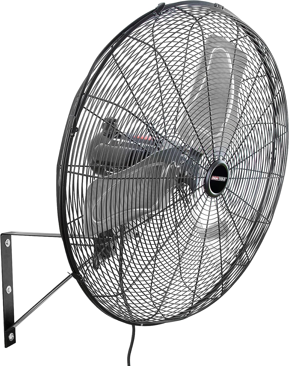 OEMTOOLS OEM24894 30″ Outdoor Oscillating Wall Fan. 7200 CFM Large Industrial Fan. Wall Mount Oscillating Fan For Garage. Outdoor Oscillating Fans For Patios. Waterproof Shop Fans. Heavy Duty. 30 Inch