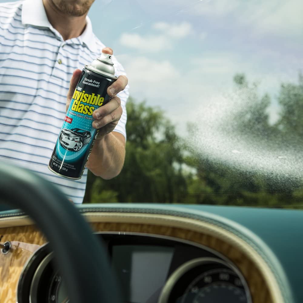 Invisible Glass Cleaner for Auto and Home for a Streak-Free Shine. 19oz 2 Pack