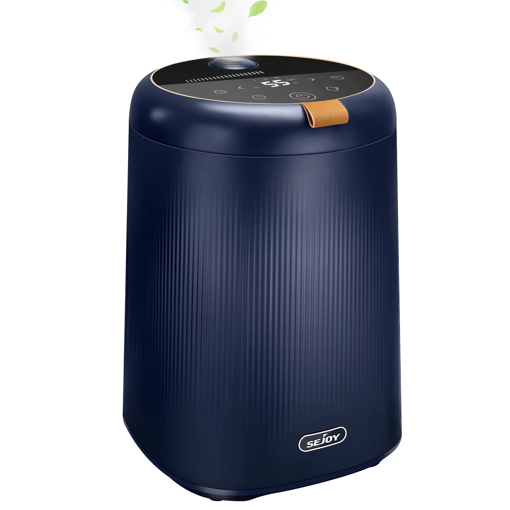 Sejoy Room Humidifier for Bedroom.4L Top Fill Ultrasonic Warm and Cool Mist Humidifier.Ultra Quiet Humidistat. Blue