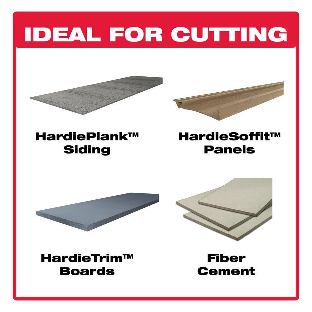 DIABLO D1208DH HARDIEBlade 12 in. x 8-Tooth Polycrystalline Diamond (PCD) Tipped Fiber Cement Circular Saw Blade