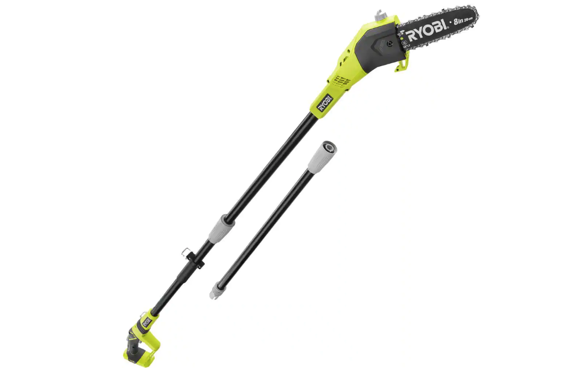 RYOBI P4360BTL ONE+ 18V 8 in. Cordless Battery Pole Saw (Tool Only)