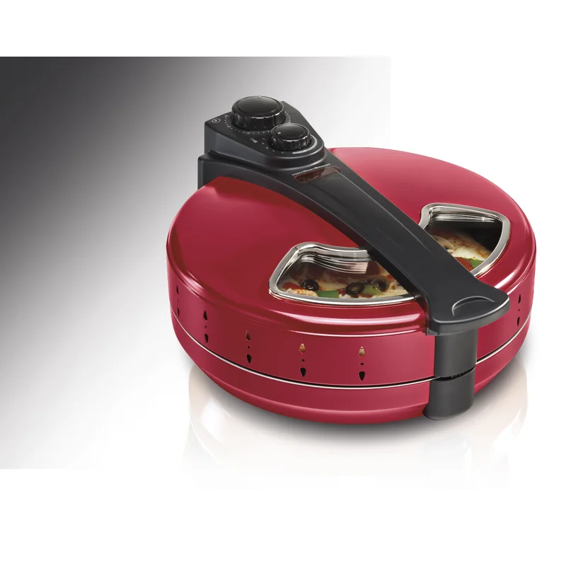 Hamilton Beach 31700 180 sq. in. Red Metal Pizza Maker