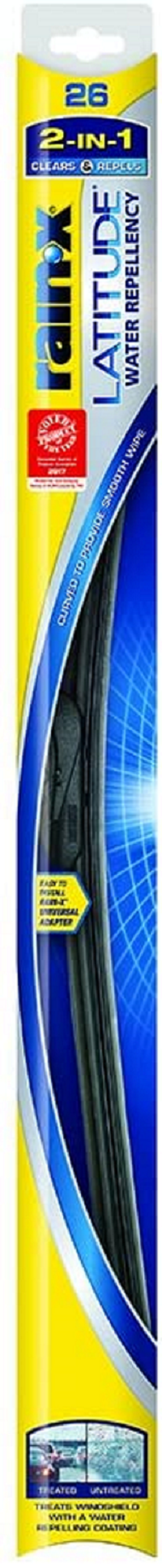 Rain-X 5079281-2 Latitude 2-IN-1 Water Repellency Wiper Blades. 26″ Pack of 1
