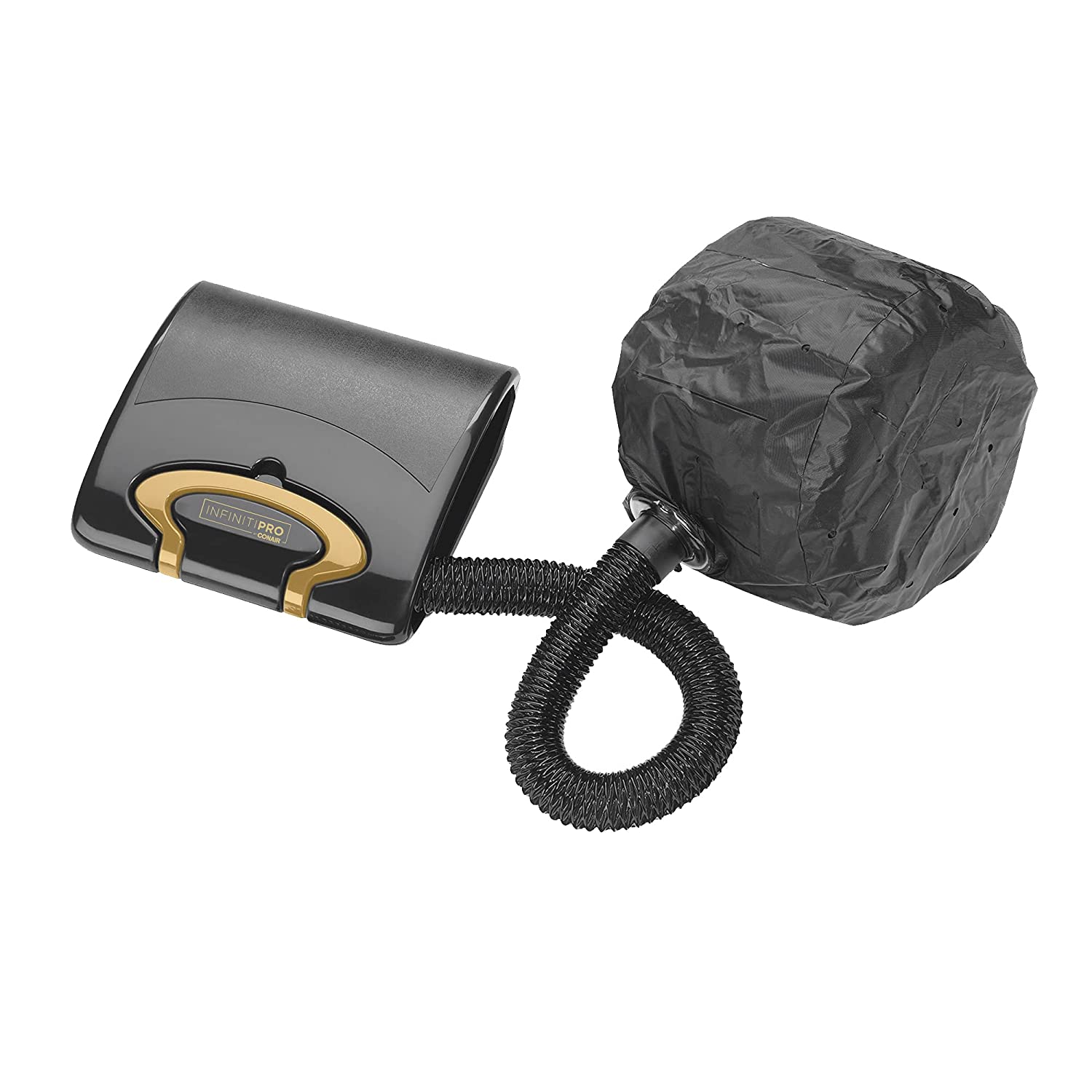 INFINITIPRO BY CONAIR GOLD Soft Bonnet Hair Dryer. Black