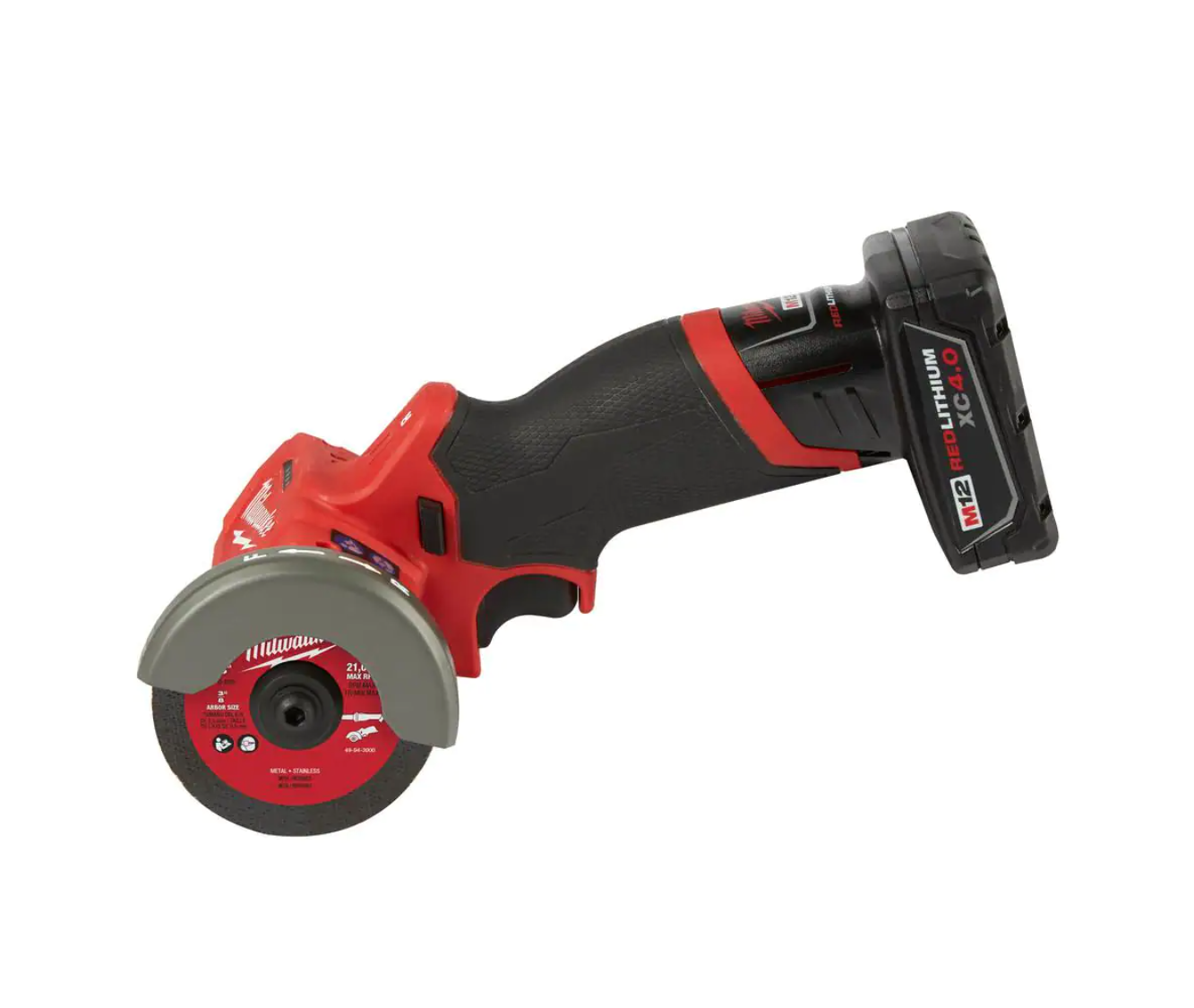 Milwaukee 2522-21XC-2488-20 M12 FUEL 12V 3 in. Lithium-Ion Brushless Cordless Cut Off Saw Kit with M12 Soldering Iron