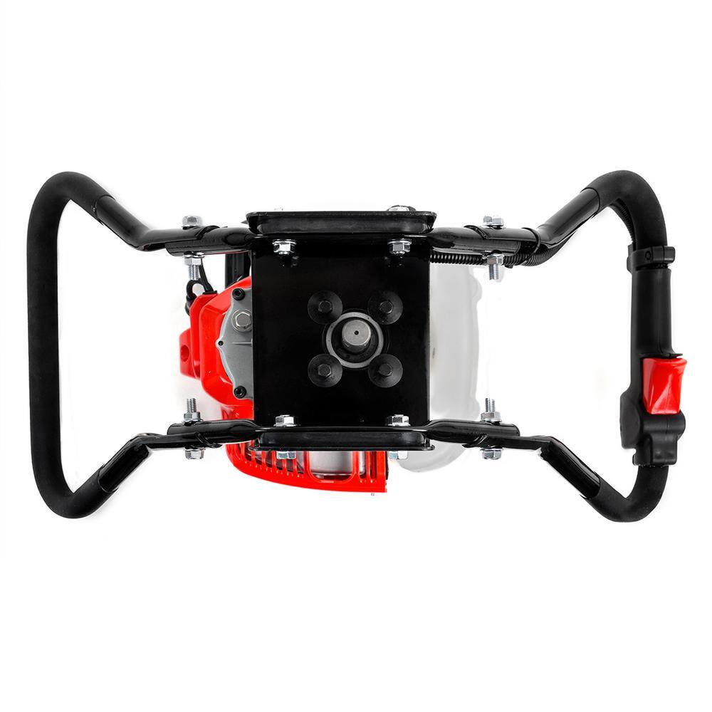 XtremepowerUS 81094-H1 43 CC 1-Man Post Hole Earth Auger Digger with 8 in. Bit