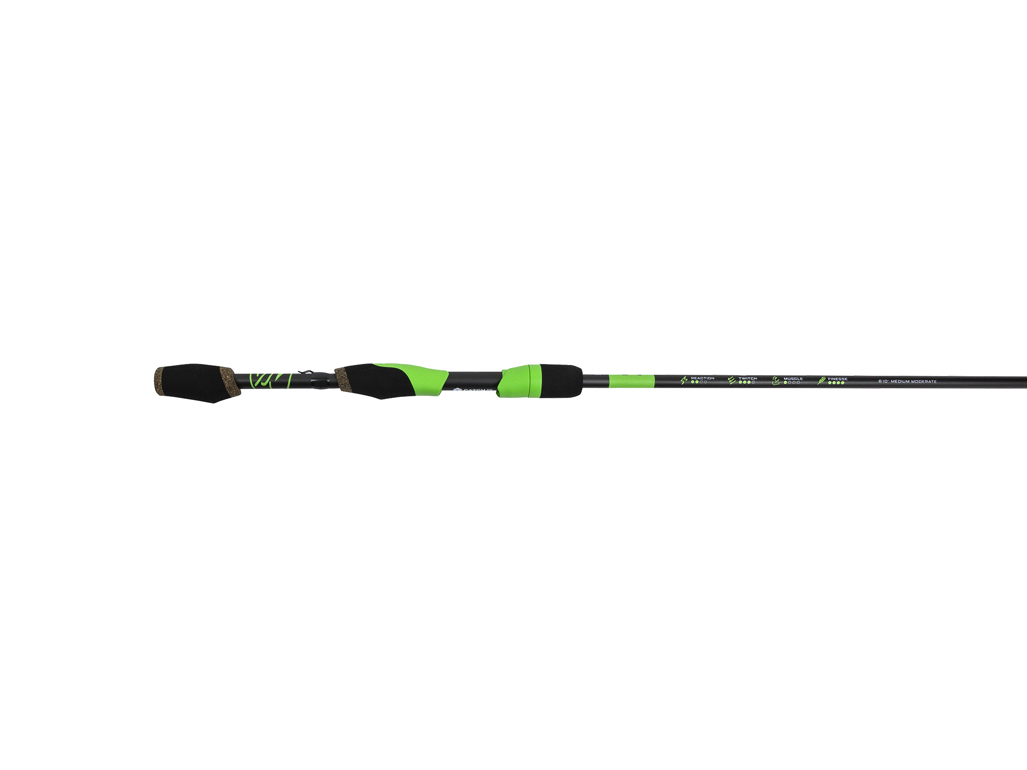 Googan Squad Green Series Finesse Light Spinning Rod 6-10” Medium Moderate 1piece 1pack